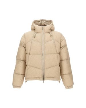 K-Way Thermal-Insulated Quilted Puffer Jacket - Natural