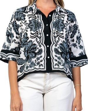 Tolani Maura Top - Blue