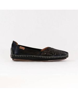 Pikolinos Jerez Slip-On Moccasins - Black