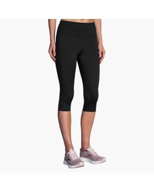 Brooks Method Half Crop Tight Leggings - Black
