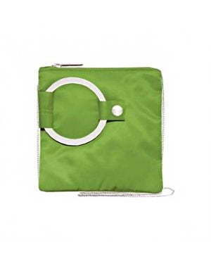 Paige Hamilton Design Jane Clutch Bag With Chain - Green