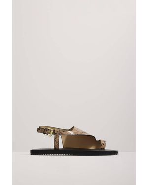 A.Emery Milne Open Toe Sandals - Gray