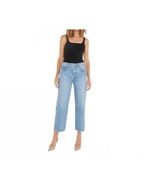 eTica Tyler Straight Crop Jean - Blue