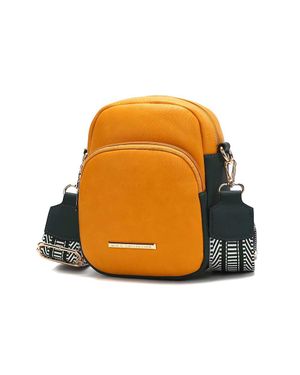 MKF Rachel Sleek Crossbody Bag By Mia K - Orange