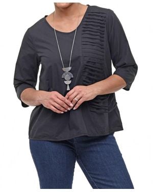 Tulip Clothing Glynn Blouse - Blue