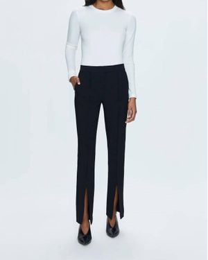 Pistola Diana Front Slit Trouser - White