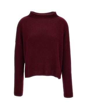 Lisa Yang Sandy Heavy-Knit Cashmere Sweater - Red