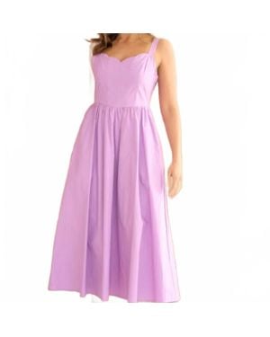 Hailey & Co Stardust Sweetheart Dress - Purple