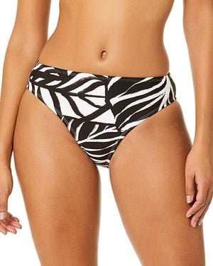 Anne Cole Clean Midrise Bottom - Black