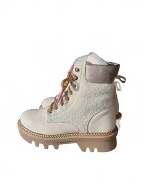 Montelliana Eva Shearling Boot - Gray