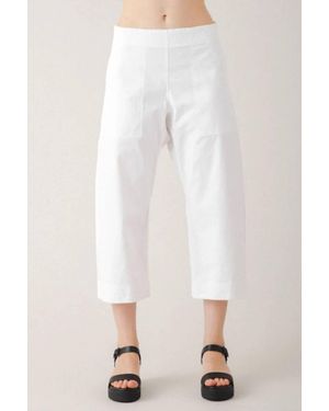 Prairie Underground Metric Cropped Pant - White