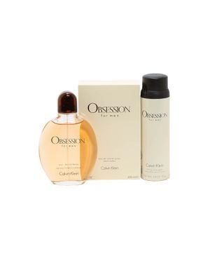 Calvin Klein Duo Obsession 6.7 Oz Spray + 5.4 Oz Body Spray - Natural