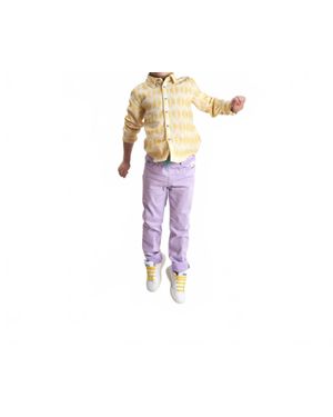 Sonny Side Up Boy's Golden Shirt - Black