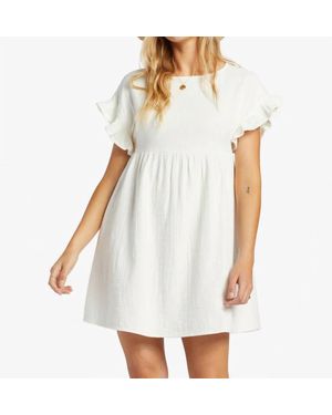 Billabong So Breezy Dress - White