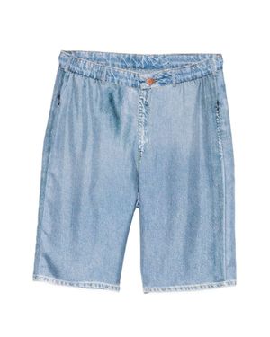 Pierre Louis Mascia Silk Shorts - Blue