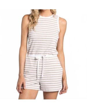 Thread & Supply Joey Romper - White
