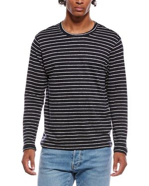 Onia Stretch Linen Jersey T-Shirt - Blue