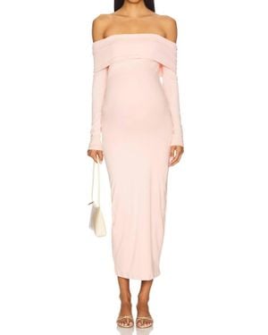BUMPSUIT Alison Midi Dress - Pink