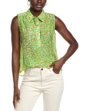 Cabi Shine Top - Green