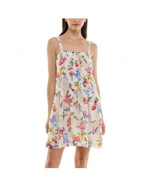 Taylor Printed Drop Waist Dress - Multicolor