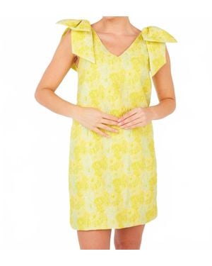 Abbey Glass Meredith Dress - Yellow