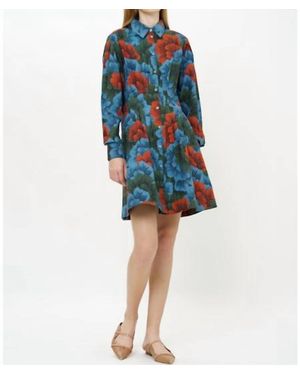 Oliphant Elizabeth Dress - Blue