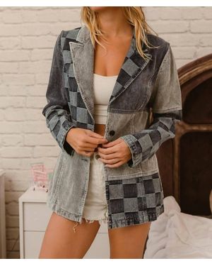 Bibi Rodeo Nights Blazer - Blue