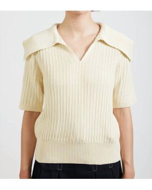 En Saison Mirabel Knit Top - Natural
