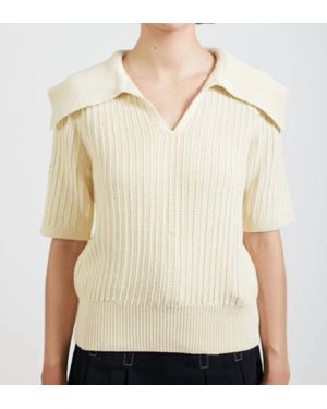 En Saison Mirabel Knit Top - Natural