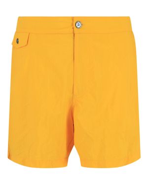 Slowear Incotex Mare Swim Trunks - Yellow