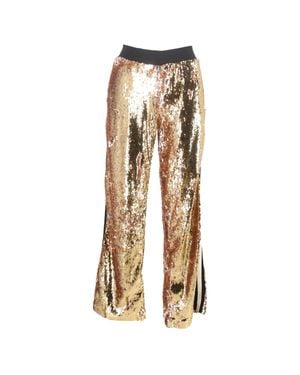 032c Serena Baute Sequin Pants - Metallic