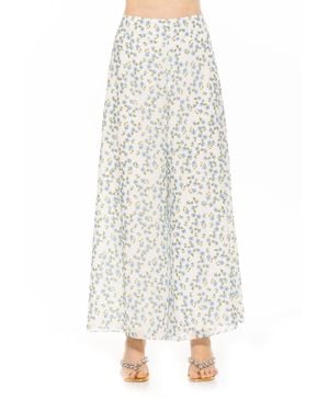 Alexia Admor Imogen Chiffon Pant - White
