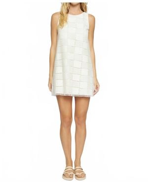 Lost + Wander Riviera Escape Mini Dress - White