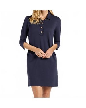 Jude Connally Midge Jude Ponte Mini Dress - Blue
