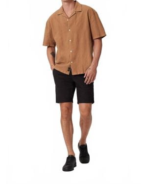 Mavi Noah Mid Rise Shorts - Black