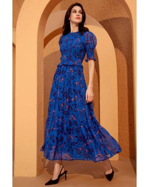 Beyond By Vera Klara Dress - Blue