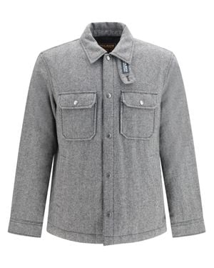 Woolrich Alaskan Herringbone Shirt-Jacket - Gray