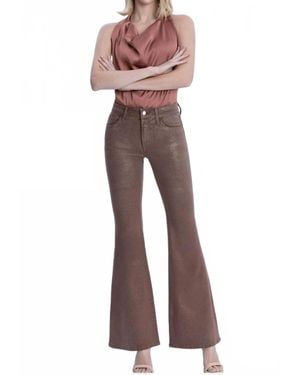 VERVET BY FLYING MONKEY Alison Mid-Rise Glitter Jean - Multicolor