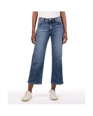 Kut From The Kloth Charlotte High Rise Culotte Jeans - Blue