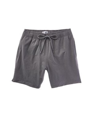 Mr. Swim Textured Stretch Trunk - Gray