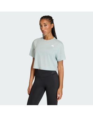 adidas Train Essentials Boxy Workout Tee - White