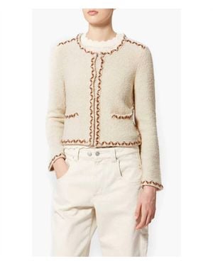 Isabel Marant Rochelle Cardigan - Natural