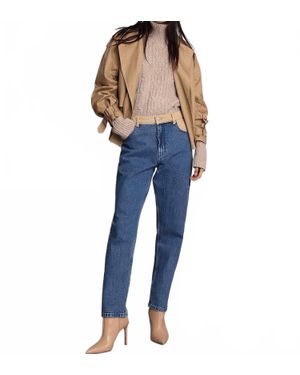 Munthe Lynsay Boyfriend Jeans - Blue