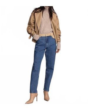 Munthe Lynsay Boyfriend Jeans - Blue