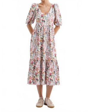 Smith & Quinn Woods Midi Dress - Pink