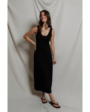 PERFECTWHITETEE Jasmine Dress - Black