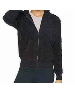 Marc New York Cozy Sherpa Full Zip Jacket - Black