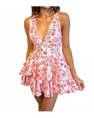 One And Only Collective So Playful Mini Dress - Red