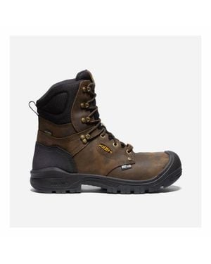 Keen Utility Independence 8" Composite Toe Insulated Waterproof Work Boots - Brown