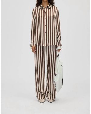 Stine Goya Elasticated Long Pants - White